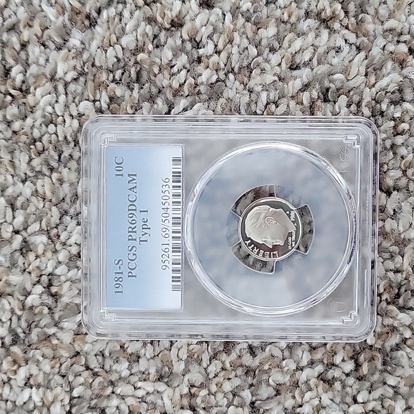 1981 S 10C Roosevelt Dime Proof PCGS PR69DCAM - Picture 1 of 2